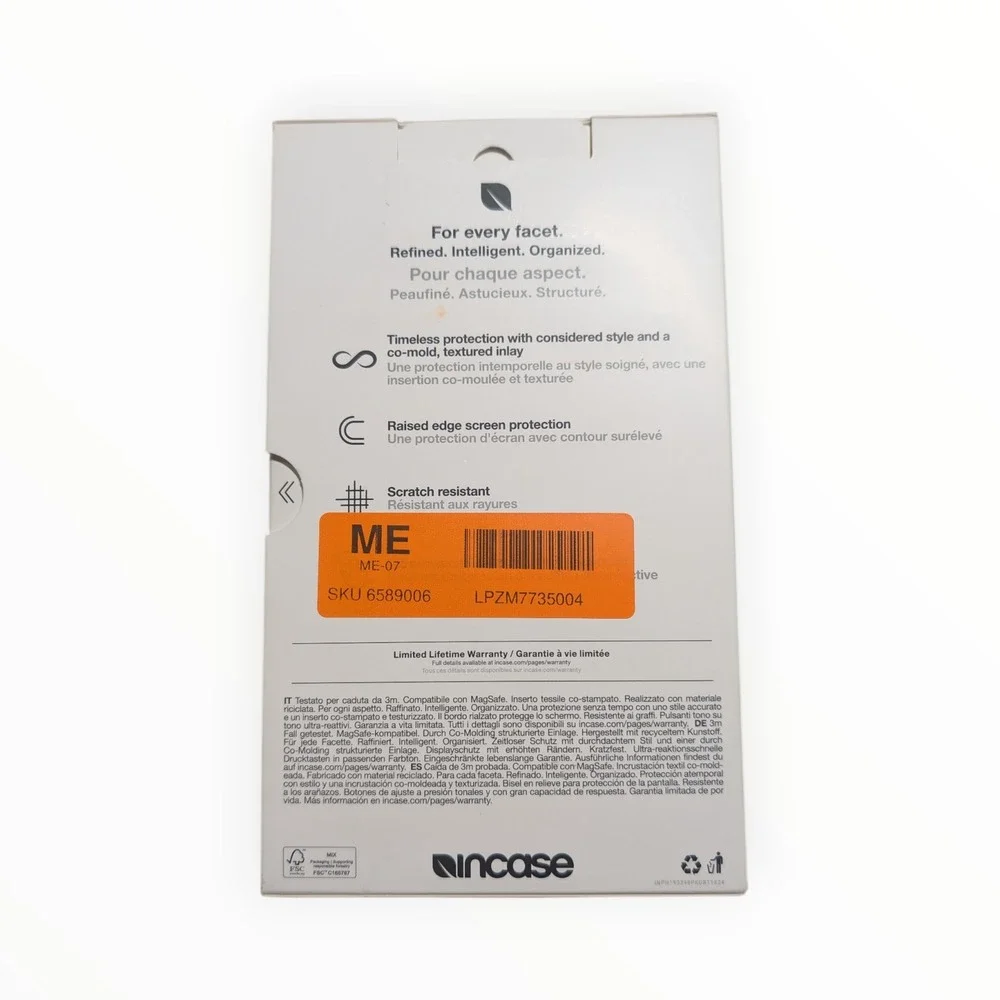 Nn1-O Incase Facet Case w/ Magsafe for iPhone 16 Pro -‎ Slate Blue Nylon